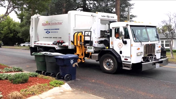 Camión recolector de basura - Imagen